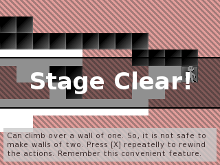 Clearing the stage