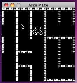 Screenshot of Ascii MAze